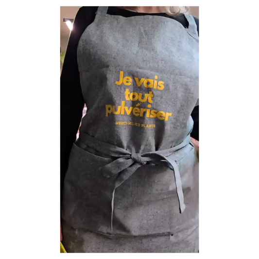 Tablier ultra stylé pour le plantcare