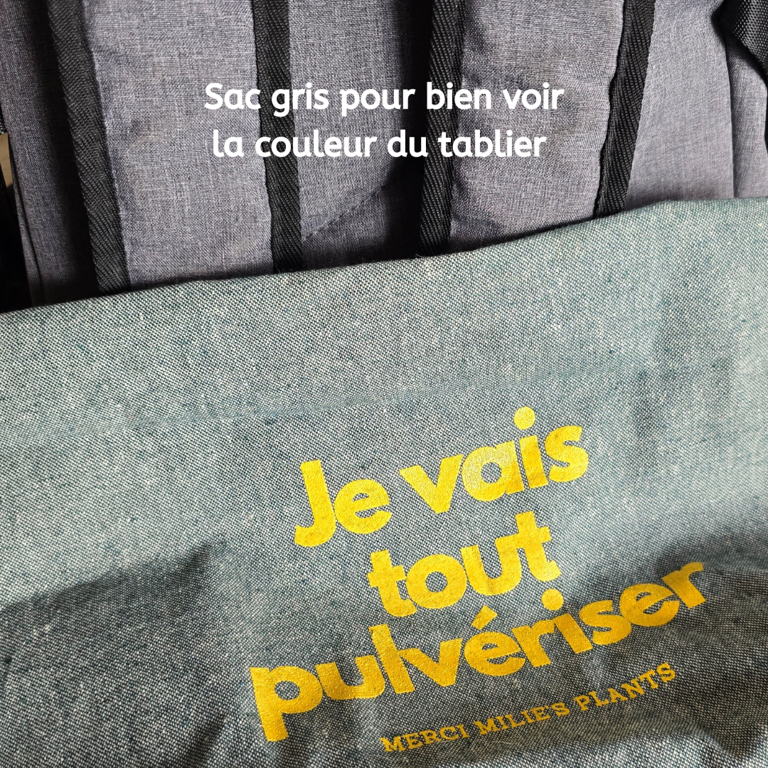 Tablier ultra stylé pour le plantcare